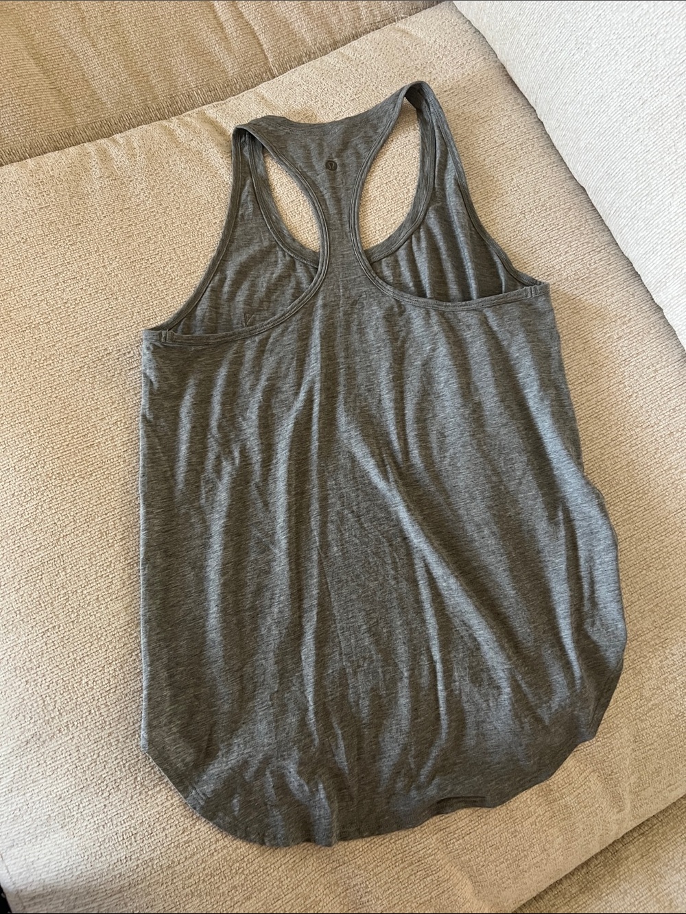 Lululemon Women's Gray Racerback Tank Top